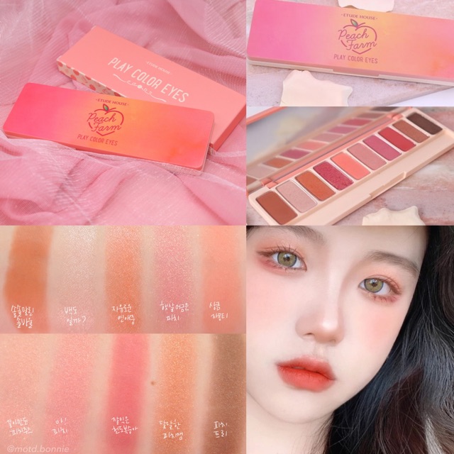 BẢNG MẮT PEACH FARM PLAY COLOR EYES ETUDE HOUSE ( CÓ BILL ) | BigBuy360 - bigbuy360.vn