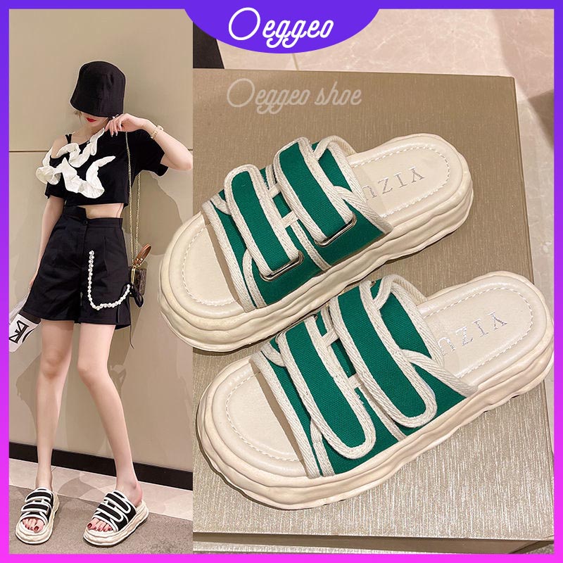 Dép Đế Dày Thời Trang Xinh Xắn Dành Cho Nữ
