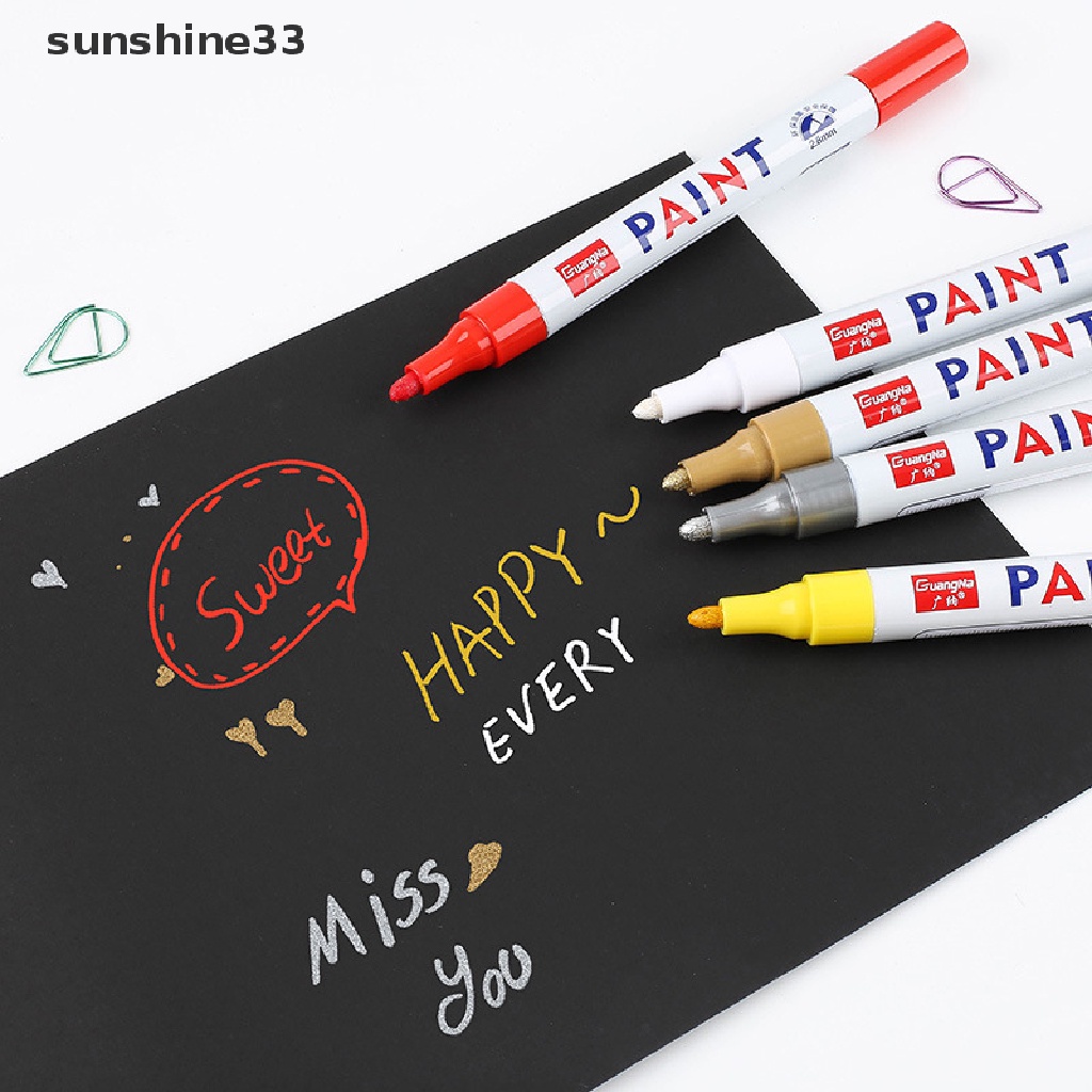 Set 12 Bút Đánh Dấu Lốp Xe Hơi Chống Phai Màu