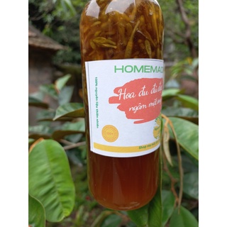 Hoa đu đủ đực ngâm mật ong