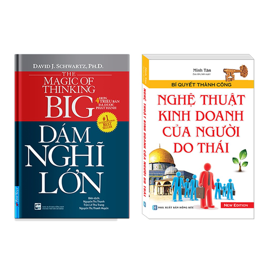 Sách - Dám nghĩ lớn & Nghệ thuật kinh doanh của người do thái