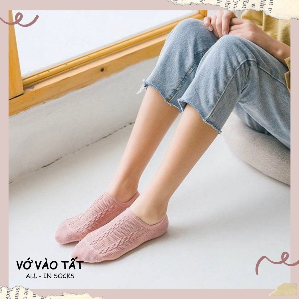 TẤT VỚ NỮ LƯỜI KHÔNG CỔ VẶN THỪNG