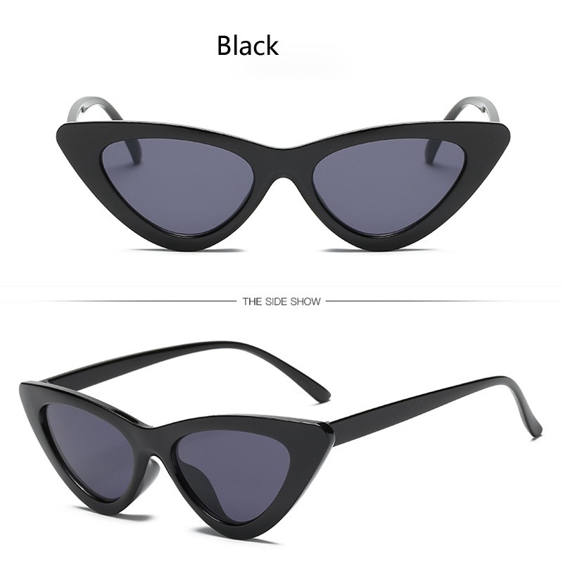 Kính Mát Hình Mắt Mèo Phong Cách Hàn Quốc Cho Nữ