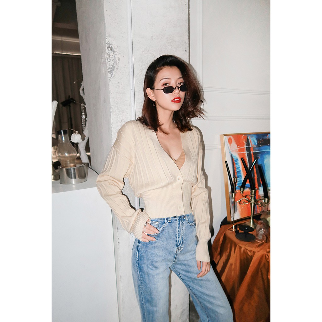 Áo khoác cardigan dài tay thời trang cho nữ | BigBuy360 - bigbuy360.vn