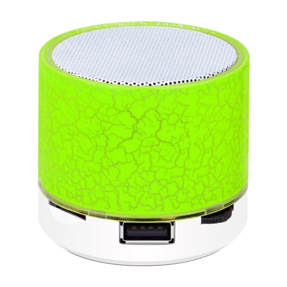 chuntle✨Wireless Bluetooth Colorful Light Small Crack Sound Speaker Audio Mobile Phone Mini Subwoofer Support TF Card 