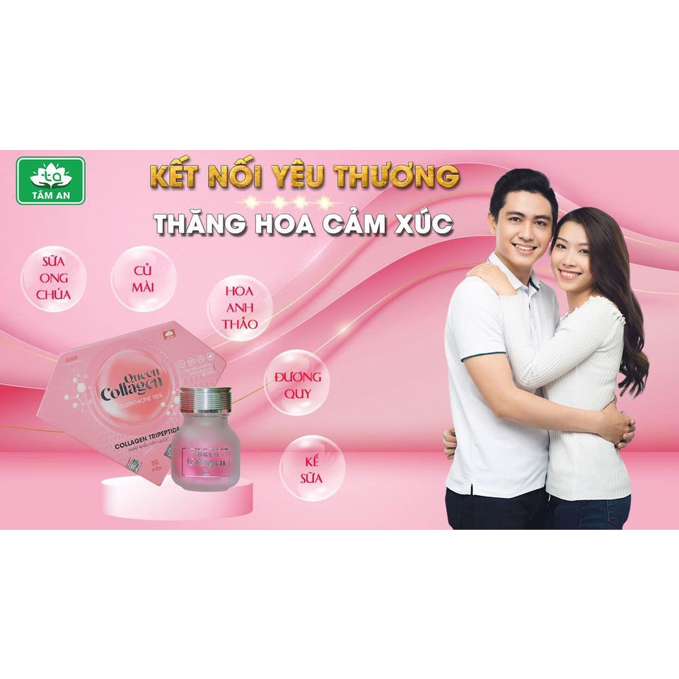Viên uống nội tiết Queen collagen