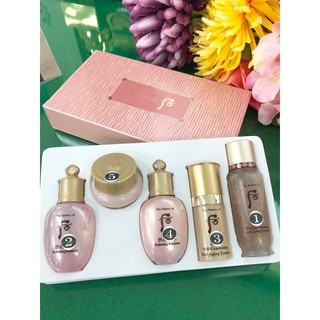 Bộ mini Whoo hồng dưỡng ẩm & chống lão hóa da (Whoo Hydrating gift set) 5 sp