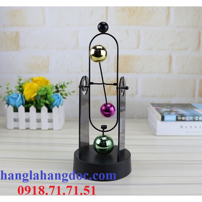 Con lắc Newton vĩnh cửu dưới tác động từ trường K503, dùng pin