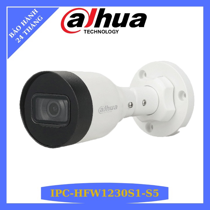 Camera IP Thân 2M DH-IPC-HFW1230DS1-S5 Chính Hãng Bảo Hành 24 Tháng