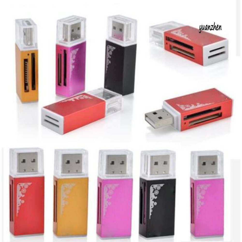 Đầu Đọc Thẻ Nhớ Usb 2.0 Ms Pro Duo Sdhc Tf / M2 / Mmc All In 1 Micro Sd | BigBuy360 - bigbuy360.vn