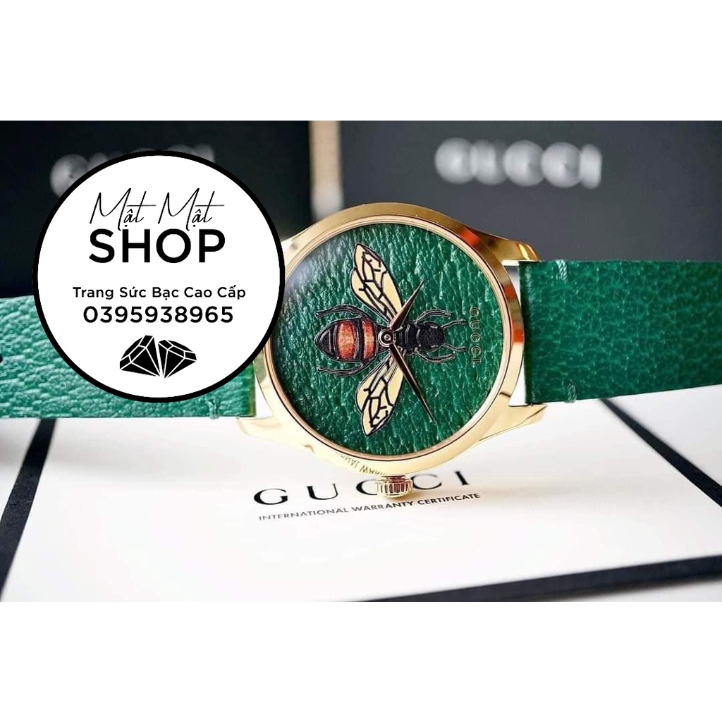 Gucci Ong màu xanh lá hàng hiếm
