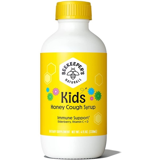 Siro ho mật ong BEEKEEPER'S NATURALS Kids Daytime Honey Cough Syrup date 08.2025