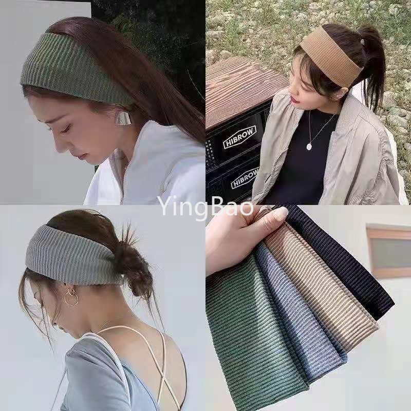 Băng Đô Cài Tóc Dệt Kim Thời Trang Unisex