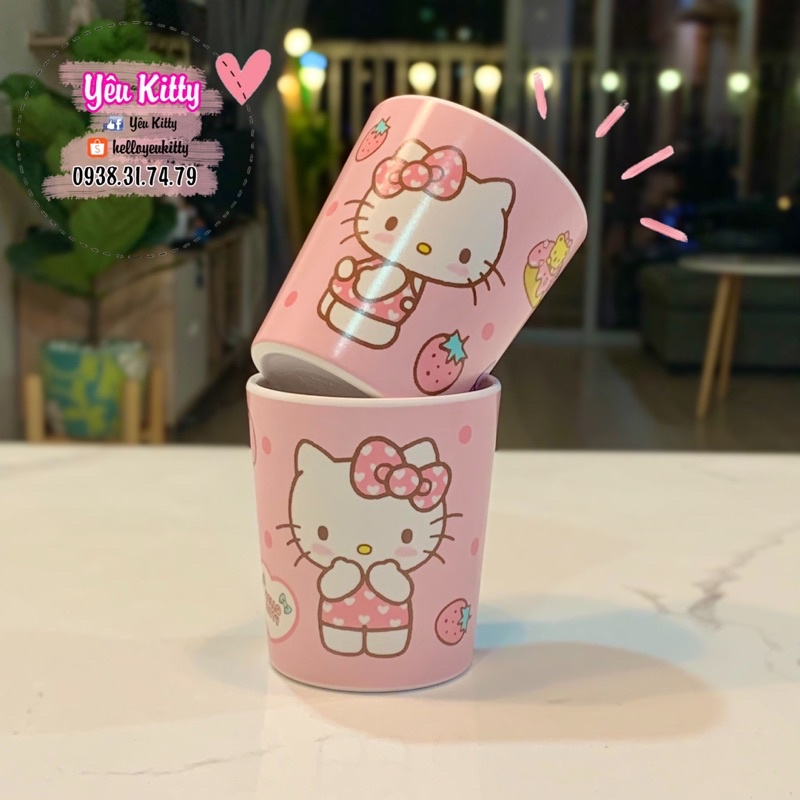 LY NHỰA 200ML HELLO KITTY