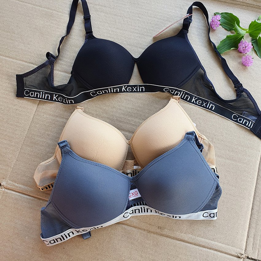 Áo lót nữ CK106 -  Không gọng - Đệm bàn tay thông hơi