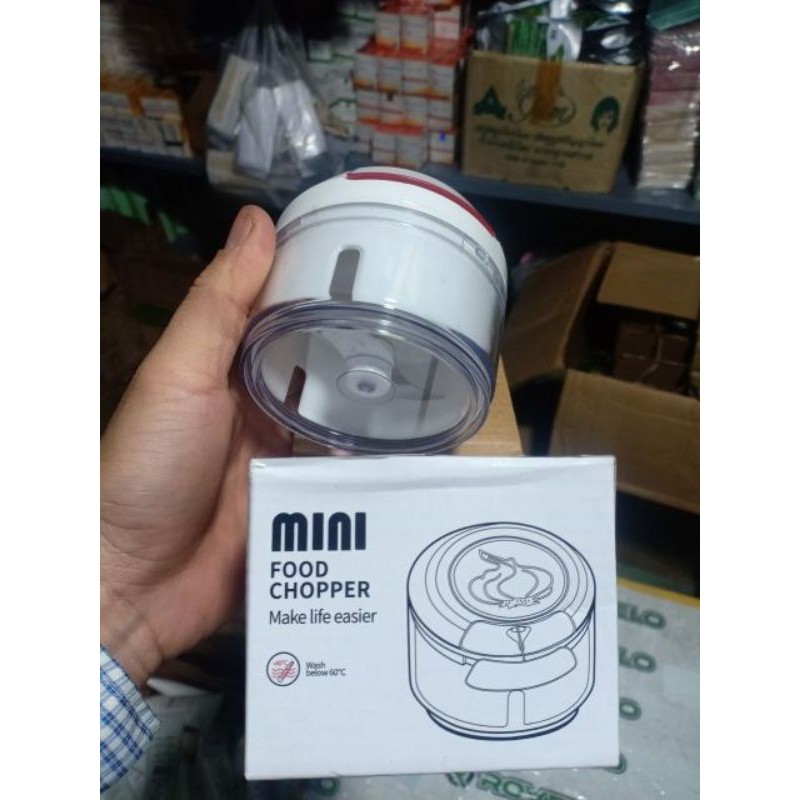 Máy xay tỏi ớt cầm tay đa năng Mini Chopper