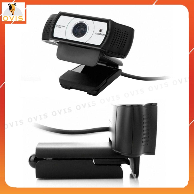 [BH 36 THÁNG] Webcam Máy Tính Góc Siêu Rộng, Zoom 4x, Phân giải HD 1080p | Logitech C930E / C930C