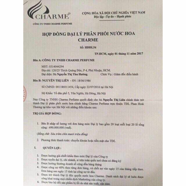 Nước hoa CHARME SO SEXY 100ML MẪU MỚI | BigBuy360 - bigbuy360.vn