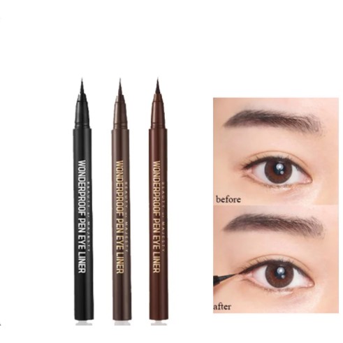 Bút Kẻ Mắt Nước Sắc Nét, Chống Trôi B.O.M Wonderproof Pen Eye Liner