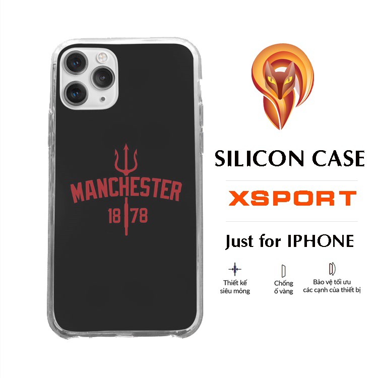 Ốp Lưng XSPORTCASE manchester 1878 cho iphone 5 - iphone 12 MAN20211087