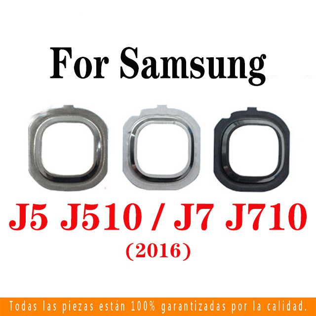 Ống Kính camera Sau + Khung Dán Thay Thế Chuyên Dụng Cho Điện Thoại samsung galaxy j5 j510 j7 j710 2016