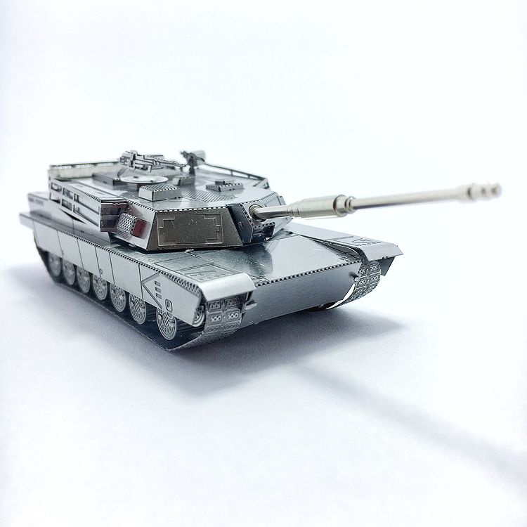 Mô Hình 3D Kim Loại Xe Tăng M1 Abrams Của Mỹ (chưa ráp)