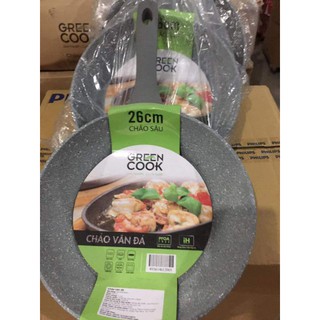 Chảo vân đá đáy từ Green Cook