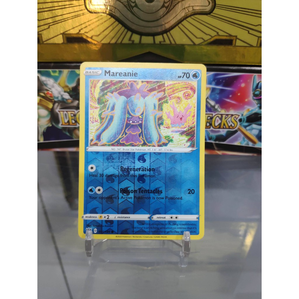 [ Dưa Hấu Yugioh ] Lá bài thẻ bài Pokemon Mareanie