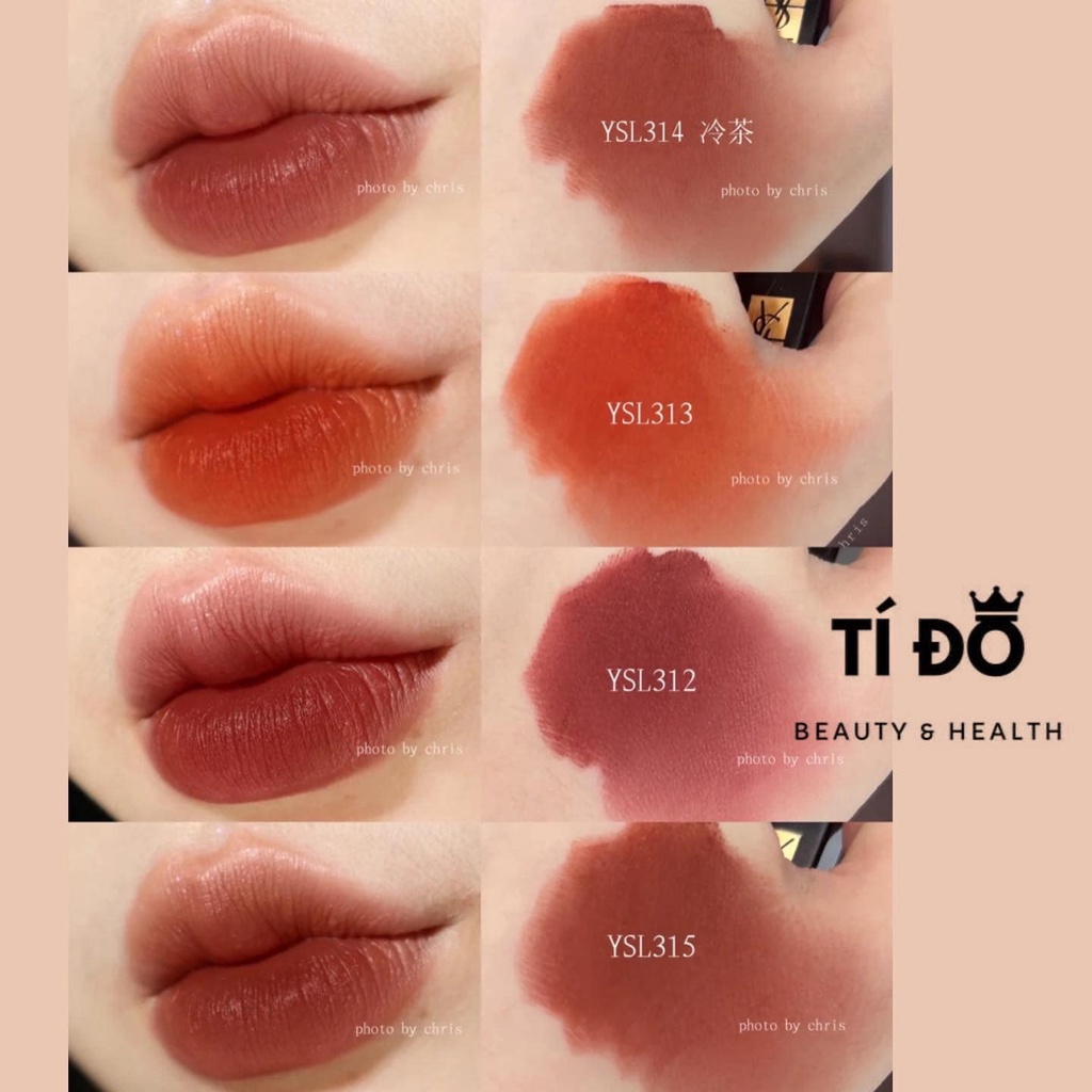 YSL - Son Thỏi Nhung Lì The Slim Velvet Radical Matte