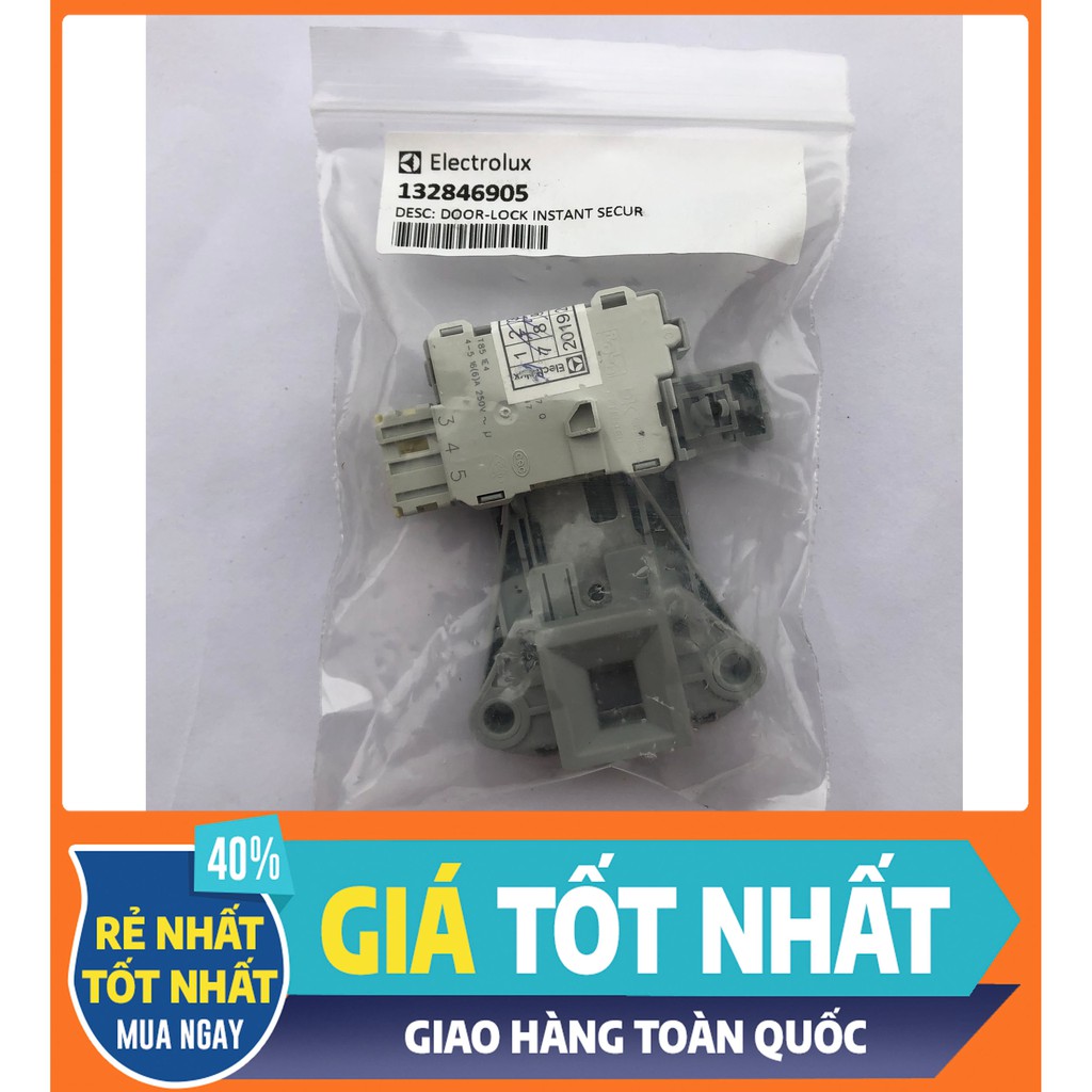 Công tắc khóa cửa Máy Giặt Electrolux EWF 10932, 12942, 14012, 14113, 12853, 12935, 12938 - CHÍNH HÃNG