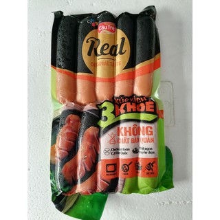 [500g] Xúc xích REAL 3 khỏe Original taste Cầu Tre CJ FOODS (cj-hl) (nw5)