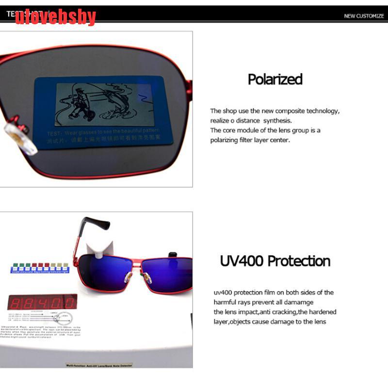 Kính Mát Phân Cực Gọng Kim Loại Thời Trang Cho Nam | BigBuy360 - bigbuy360.vn