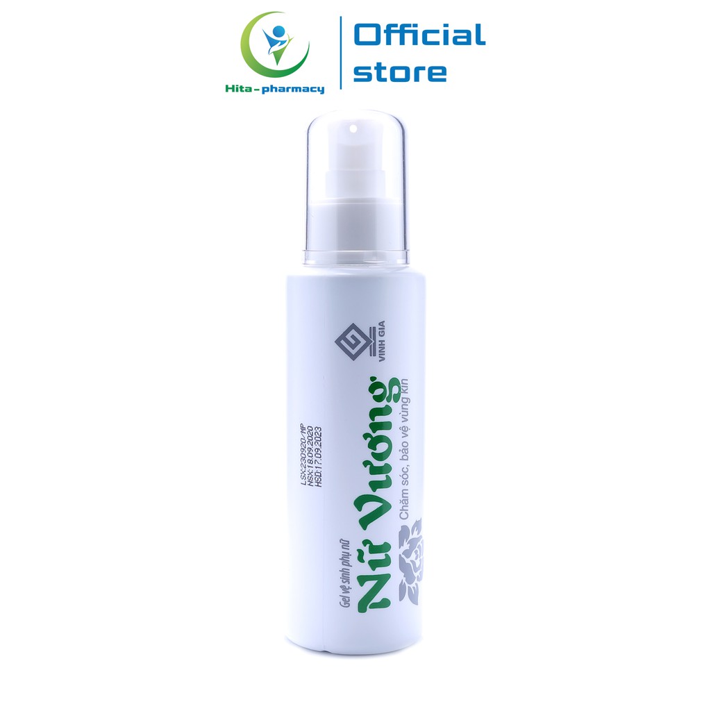 Gel vệ sinh phụ nữ Nữ Vương Vinh Gia giảm viên nhiễm nấm ngứa 100ml