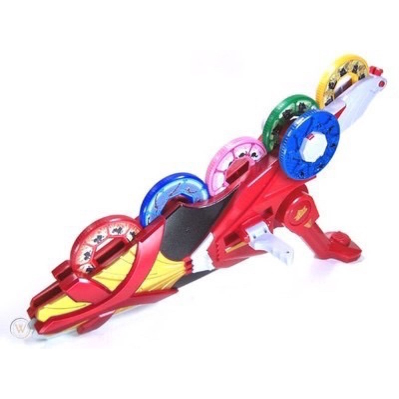 Đồ chơi siêu nhân BANDAI SAMURAI SENTAI SHINKENGER DX REKKA DAI ZANTO SHINKEN RED WEAPON