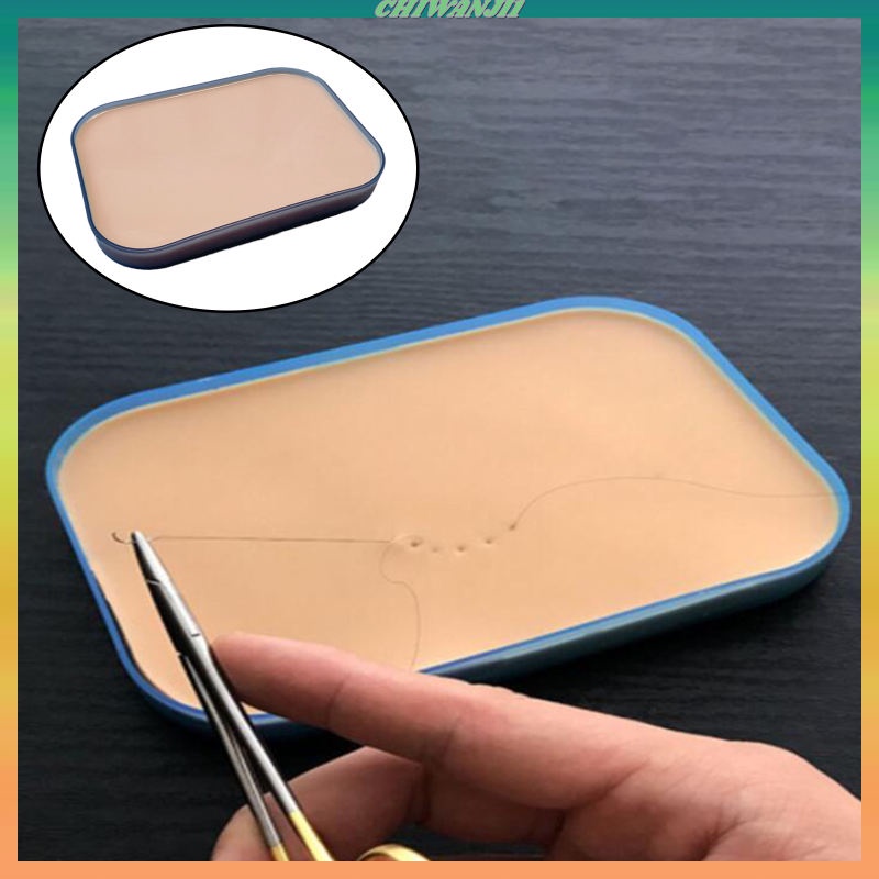 Mô hình da người bằng silicone chống rách dùng tập tiêm bền bỉ tiện lợi