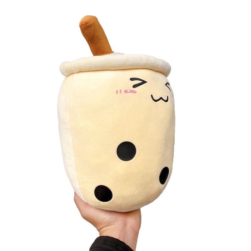 Gấu Bông Trà Sữa Chân Trâu Siêu Đáng Yêu, Thú nhồi bông Trà sữa cười cute, Gấu bông Cute