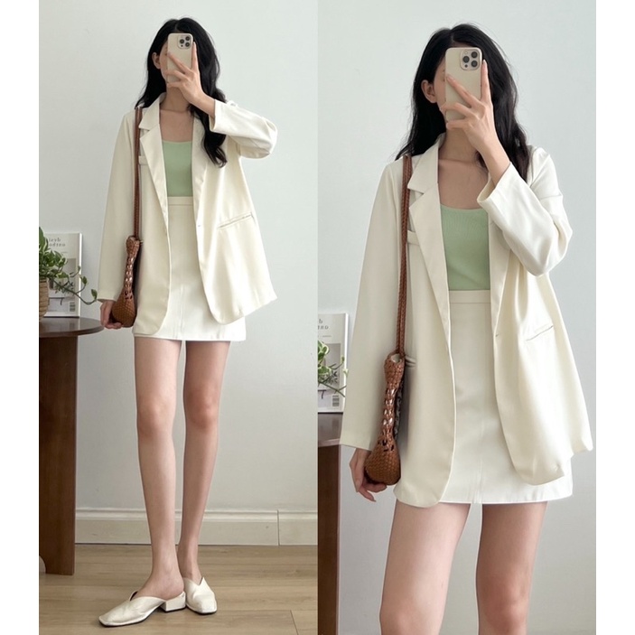 Áo blazer 3 túi  _ A0436