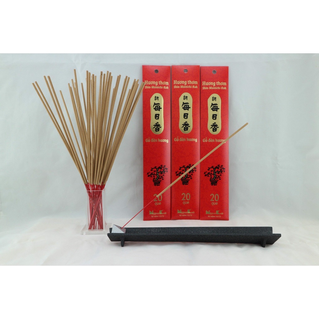 HƯƠNG NHANG SẠCH NIPPON KODO ÍT KHÓI KHÔNG CUỘN TÀN