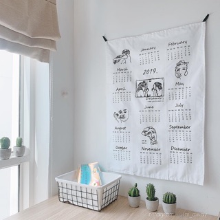 [SALE] Vải Treo Canvas Lịch 2019 -2020