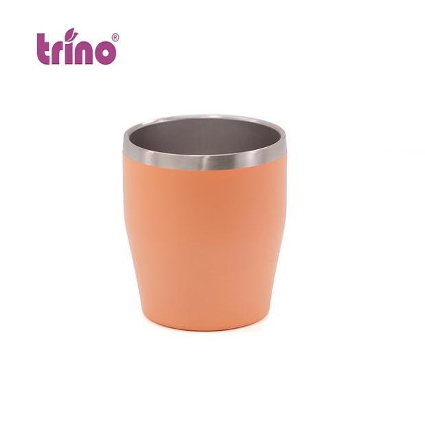 [Hàng chính hãng] Combo 5 Cốc giữ nhiệt inox Trino,Nhiều màu, Bằng Inox 304, Thành cao 9.3cm, Miệng rộng 8.2cm