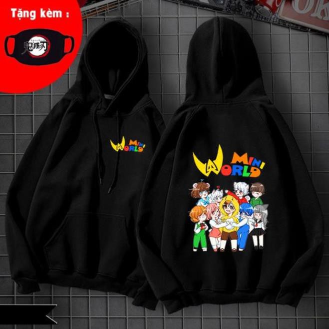 Mẫu áo Hoodie Hero Team Mini World đẹp siêu ngầu giá rẻ nhất /uy tín chât lượng /mẫu áo mới