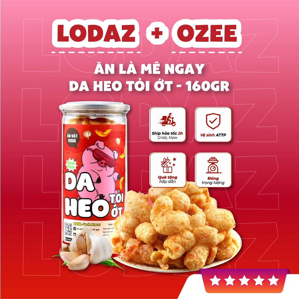 Menu đồ ăn vặt khô Hà Nội dạng hộp 160gr, 200gr, 300gr siêu ngon tại Lodaz | BigBuy360 - bigbuy360.vn