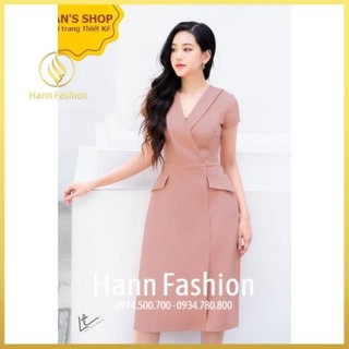 Váy nữ thiết kế ❣️𝑭𝒓𝒆𝒆𝒔𝒉𝒊𝒑❣️ Váy Công Sở- Đầm Thiết Kế Trẻ Trung Tôn Dáng-Giâu Bụng Cho Chị Em