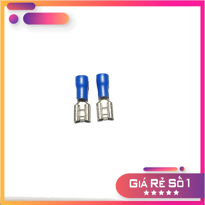 Cos gài 6.3mm, đầu cos chữ T, cốt kẹp dây, cốt nối dây điện bọc nhựa