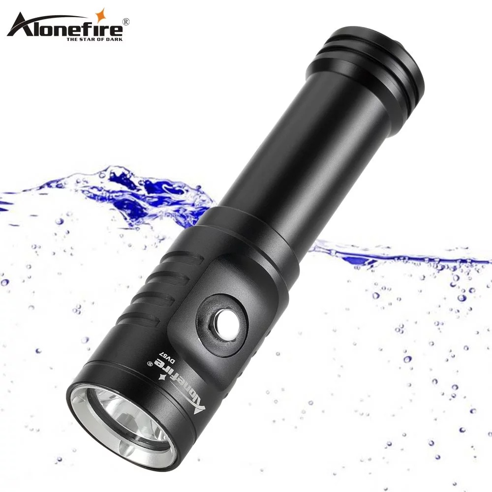 Đèn Pin Lặn Chống Thấm Nước 100M Alonefire DV57 Cree XM-L2