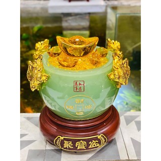 Bát tụ bảo chiêu tài lộc size 15cm