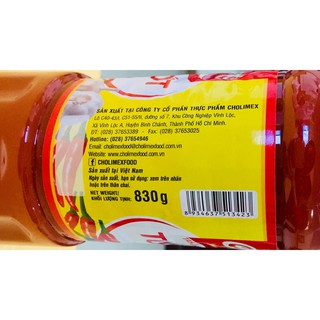 Tương ớt/Tương cà Cholimex chai (830g)