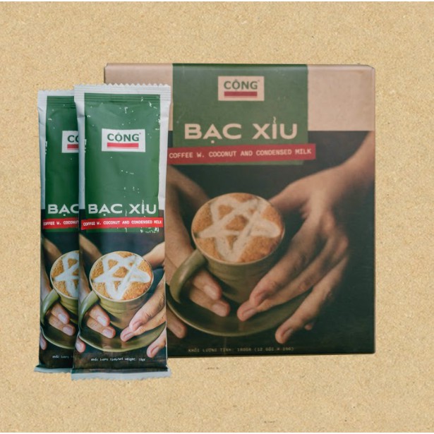 [Mã GROXUAN1 giảm 8% đơn 150K] Cà Phê Bạc Xỉu Hoà Tan C+ Cộng Cà Phê 1 hộp 180gr | BigBuy360 - bigbuy360.vn