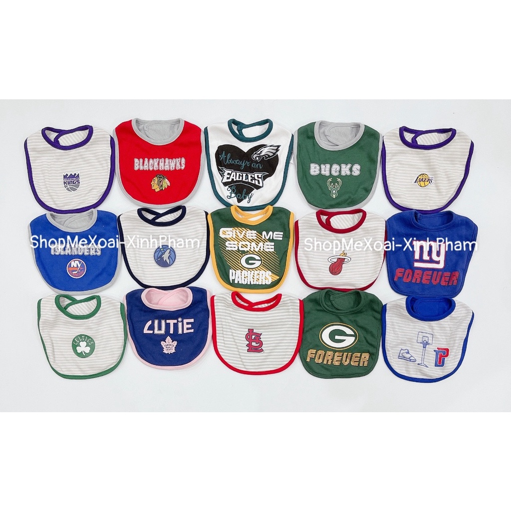 YẾM CỔ  SIZE  0-18M CỔ TRÒN LINK 3, TAM GIÁC XUẤT DƯ CÁC HÃNG