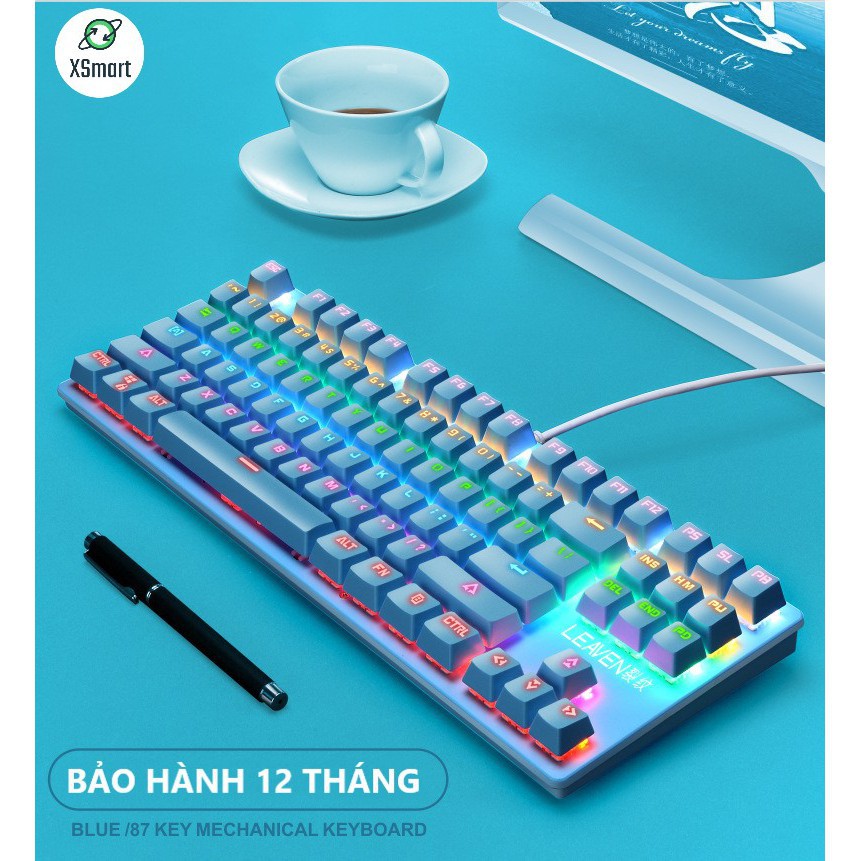 【Chuột máy tính】Bàn Phím Cơ Máy Tính Crack K2 PRO Led RGB 10 Chế Độ Khác Nhau, Chơi Game Dùng Văn Ph